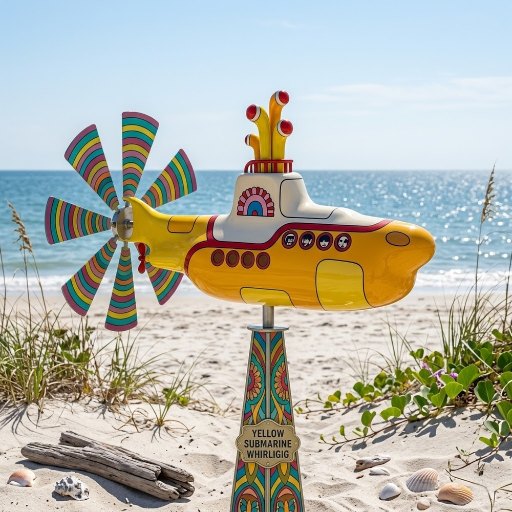 🎁Hot Sale 49% OFF🔥Retro Yellow Submarine Wind Spinner